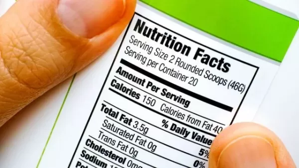 cara membaca label nutrition fact