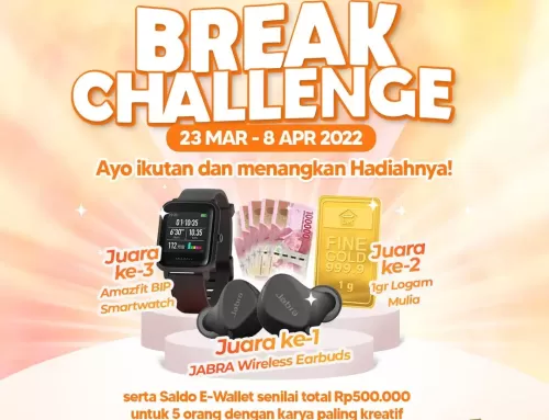 Giveaway EatNow Break Challenge, Total Hadiah Senilai 5 Juta Rupiah