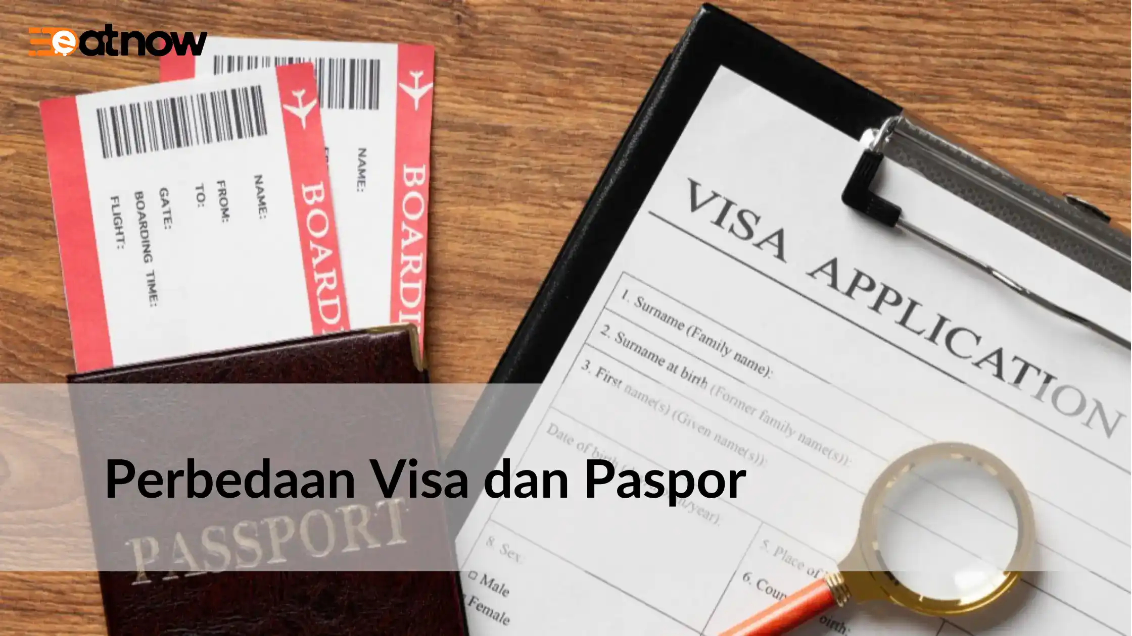 apa saja perbedaan visa dan paspor