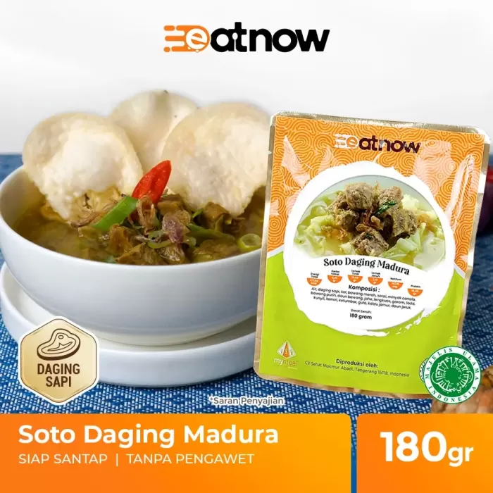 eatnow soto daging madura siap makan